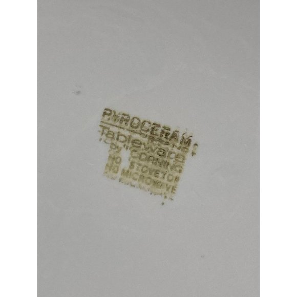 Pyroceram U.S. Naval Air Station Key West, Florida Rim Soup Bowl - Picture 3 of 3